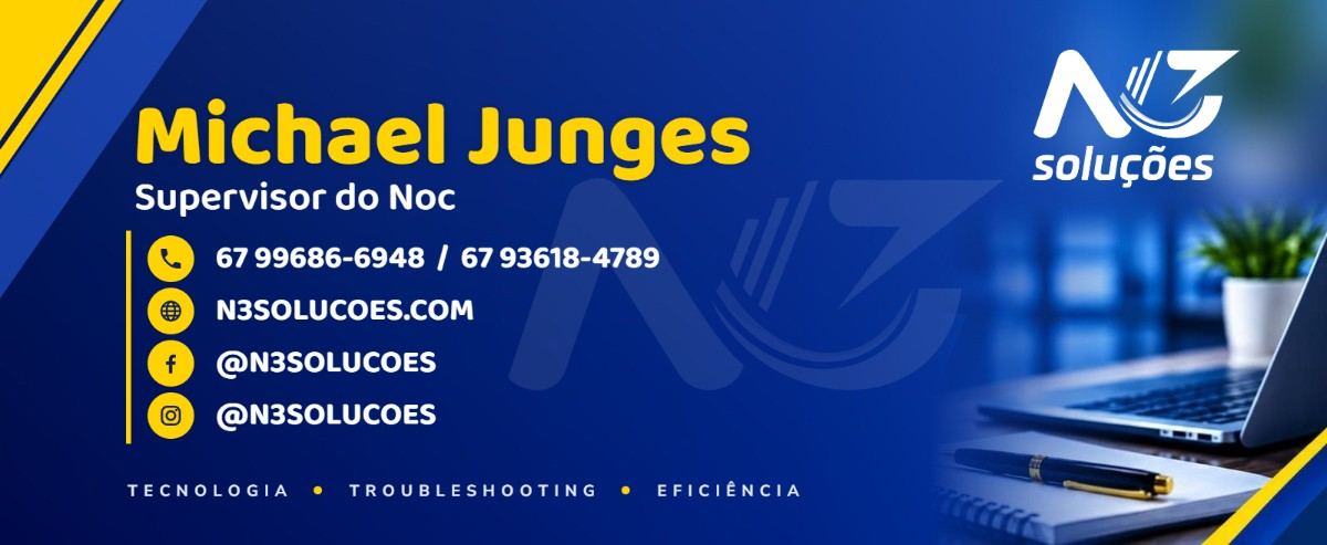 Michael Junges | Supervisor do Noc | N3 Soluções